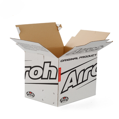 Custom Sized Corrugated Paper Motorcycle Helmet Packaging Box