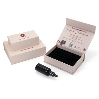 Custom Logo Luxury Face Skin Care Serum Bottle Magnetic Gift Box Packaging With EVA Insert