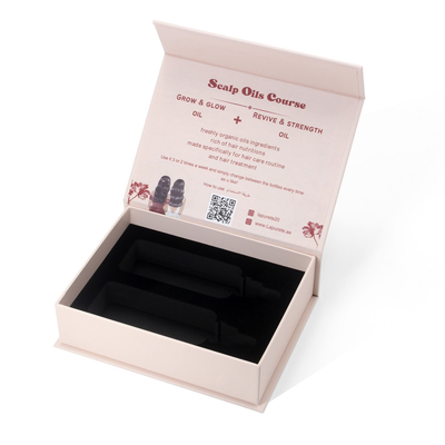 Custom Logo Luxury Face Skin Care Serum Bottle Magnetic Gift Box Packaging With EVA Insert