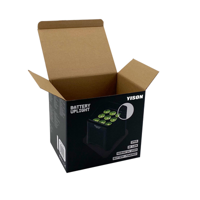 Custom Logo Corrugated Carton LED Battery Light Packaging Box