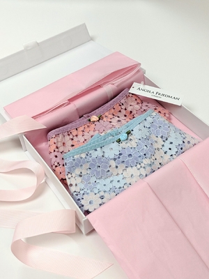 Custom Cardboard Pajamas Pantis Bra Underwear Lingerie Packaging Gift Box